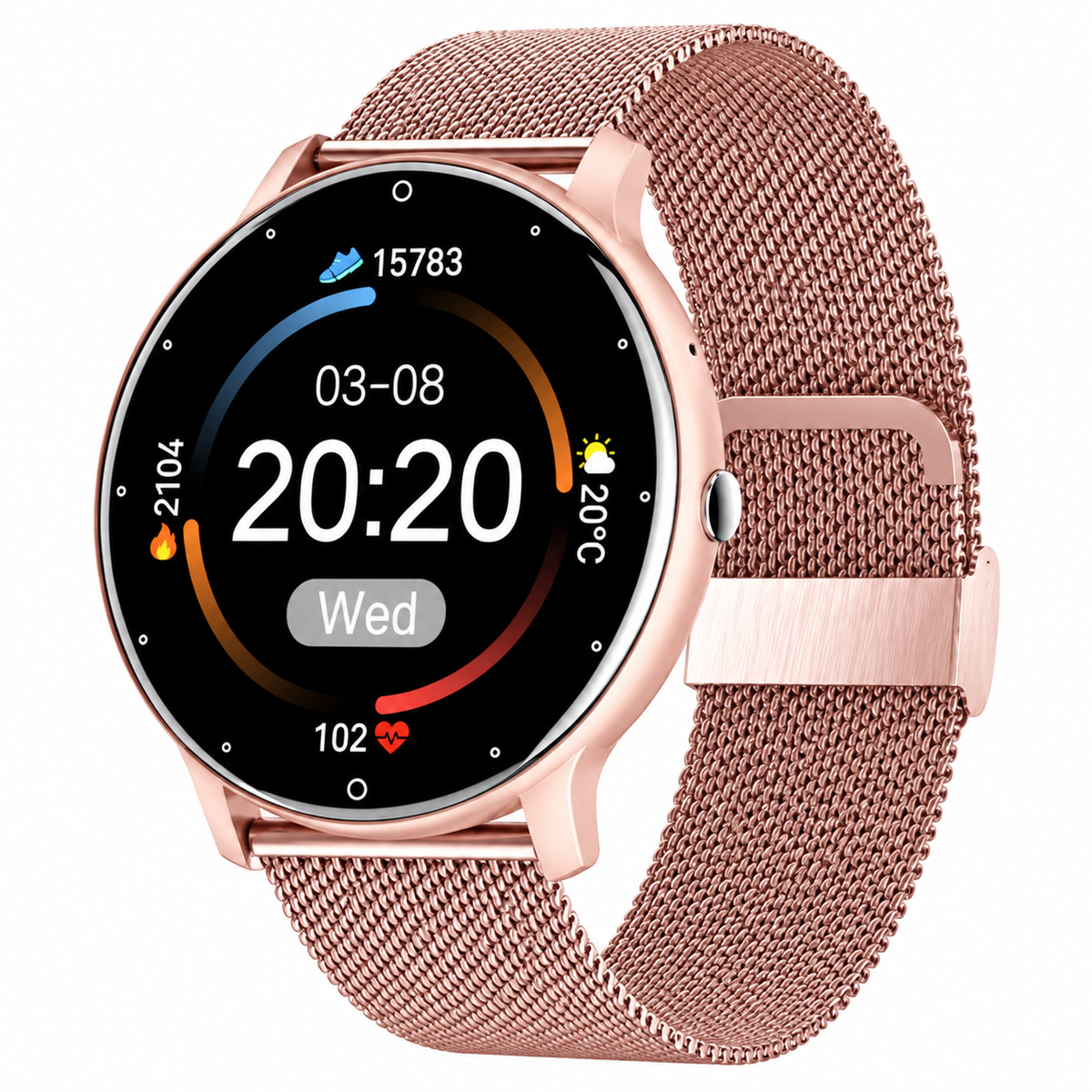 SMARTWATCH FOR FITNESS & HEALTH TRACKING