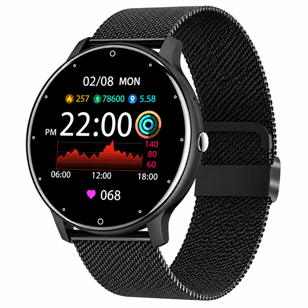 SMARTWATCH FOR FITNESS & HEALTH TRACKING